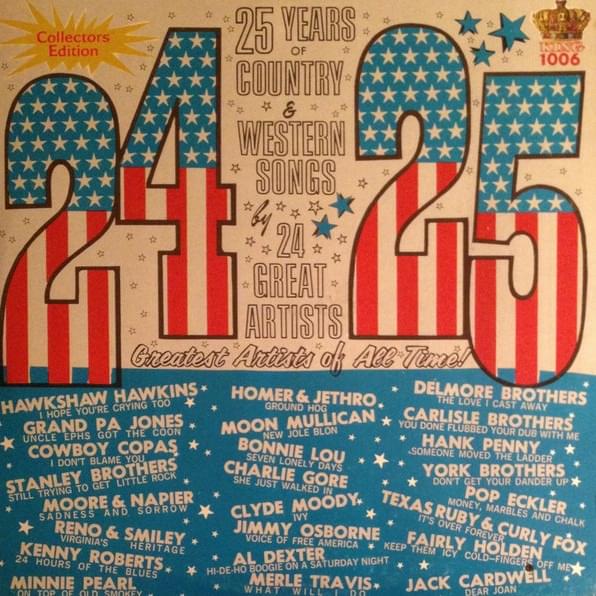 25 Years of Country & Western Songs