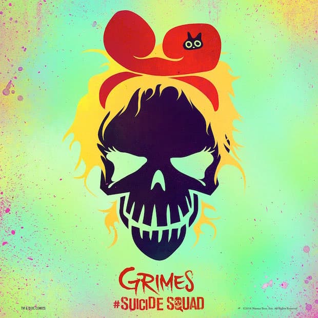 Album cover art for "Medieval Warfare" by Grimes