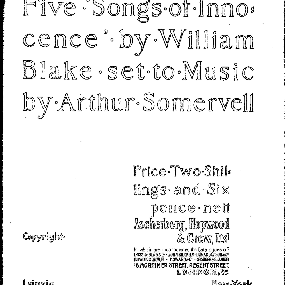 Five Songs of Innocence
