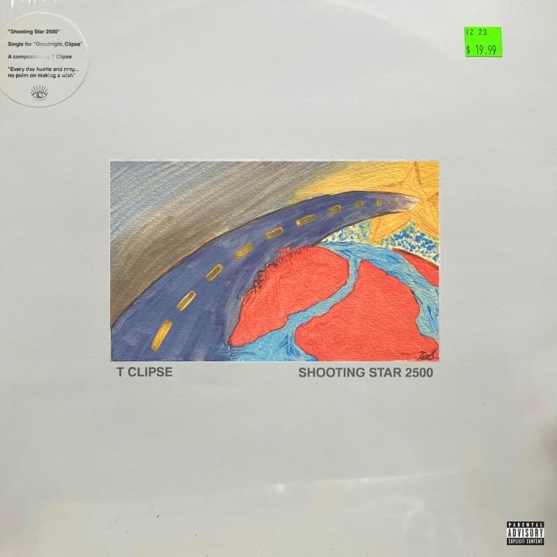 Album cover art for "Shooting Star 2500" by T Clipse