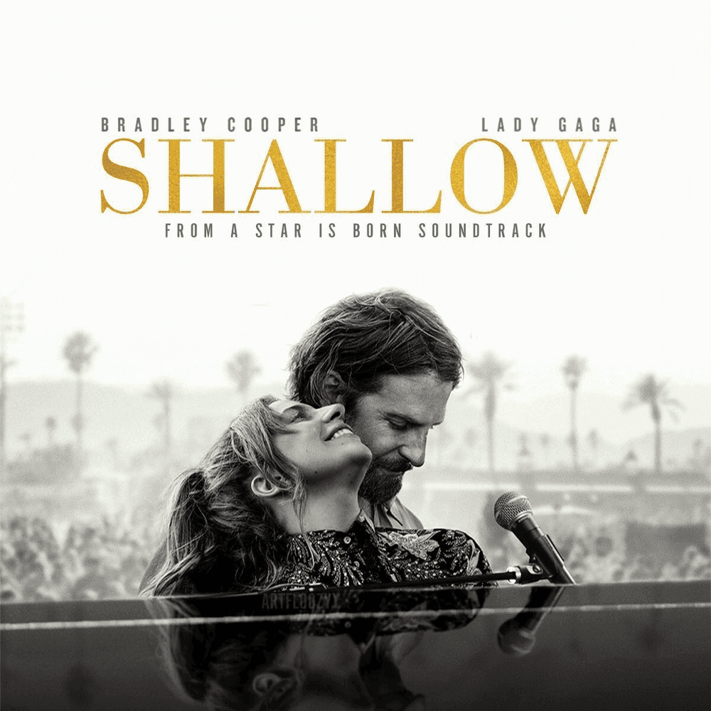 Album cover art for "Shallow" by Lady Gaga