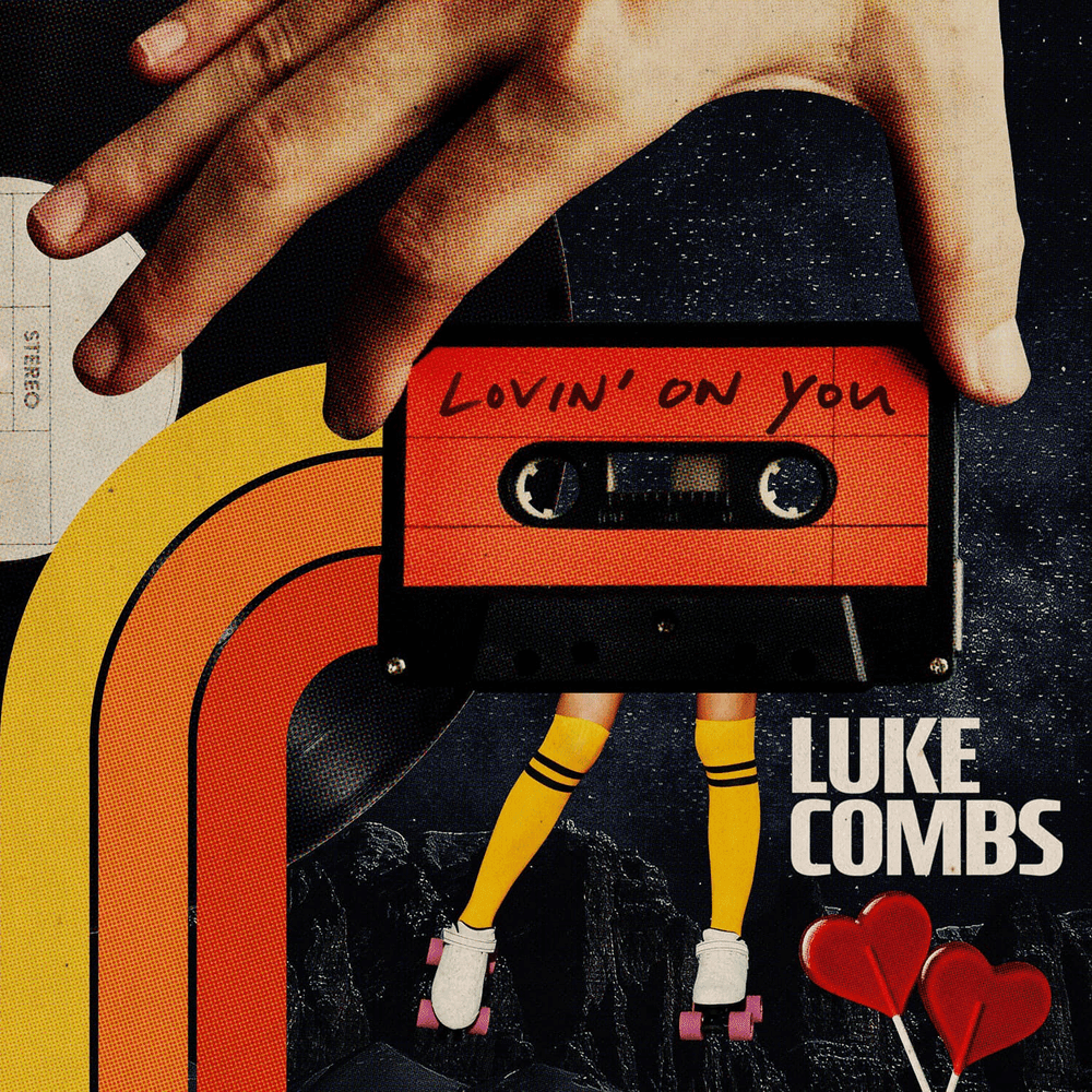 Album cover art for "Lovin' on You" by Luke Combs
