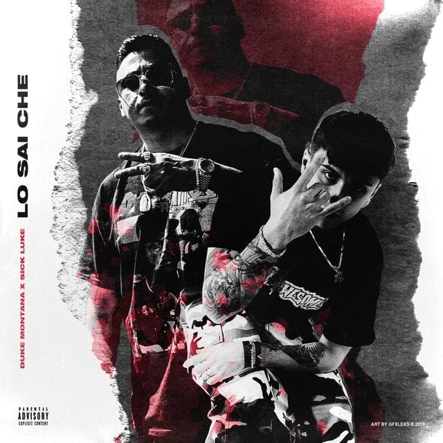 Album cover art for "Lo sai che" by Duke Montana & Sick Luke