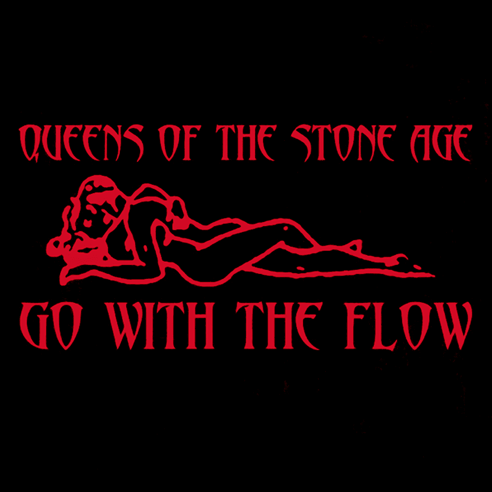 Album cover art for "Go with the Flow" by Queens of the Stone Age
