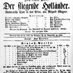 Der fliegende Holländer