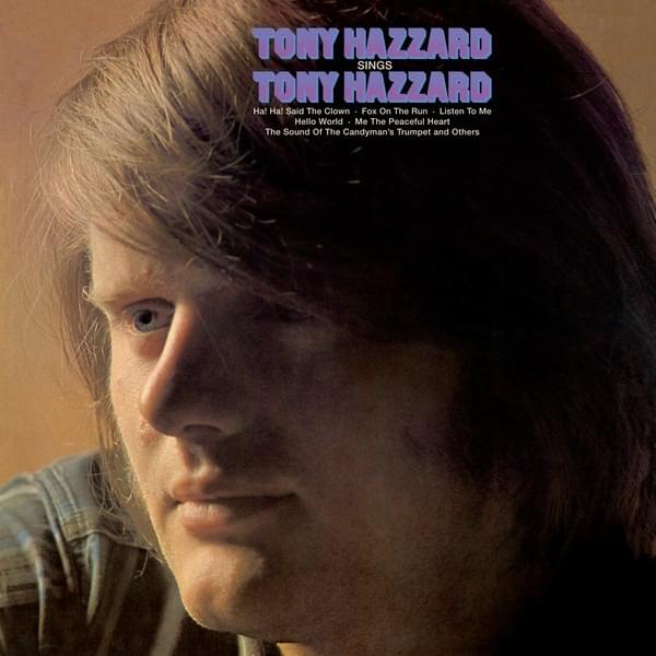 Tony Hazzard Sings Tony Hazzard