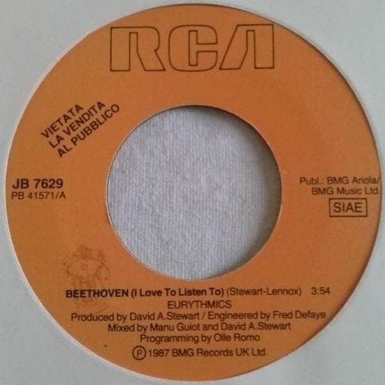 Cover image for Beethoven (I Love To Listen To) / Whenever You Need Somebody