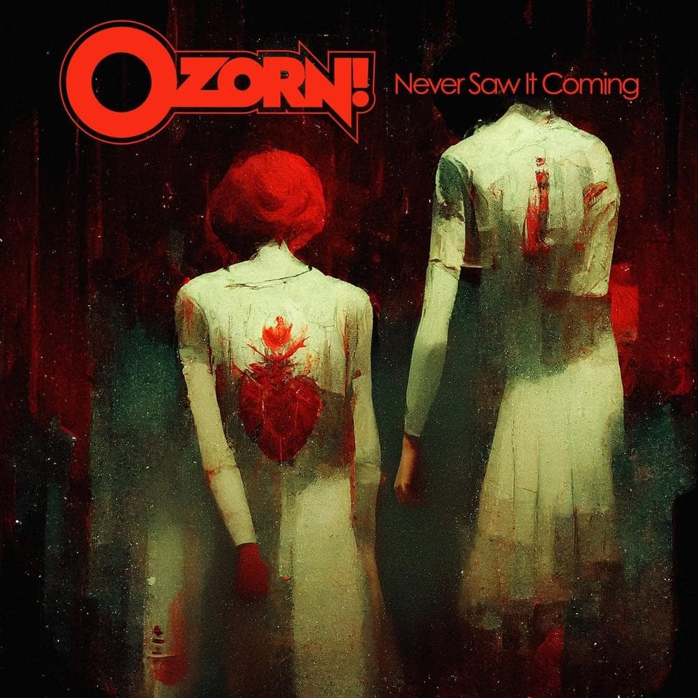 Album cover art for "Never Saw It Coming" by O Zorn!
