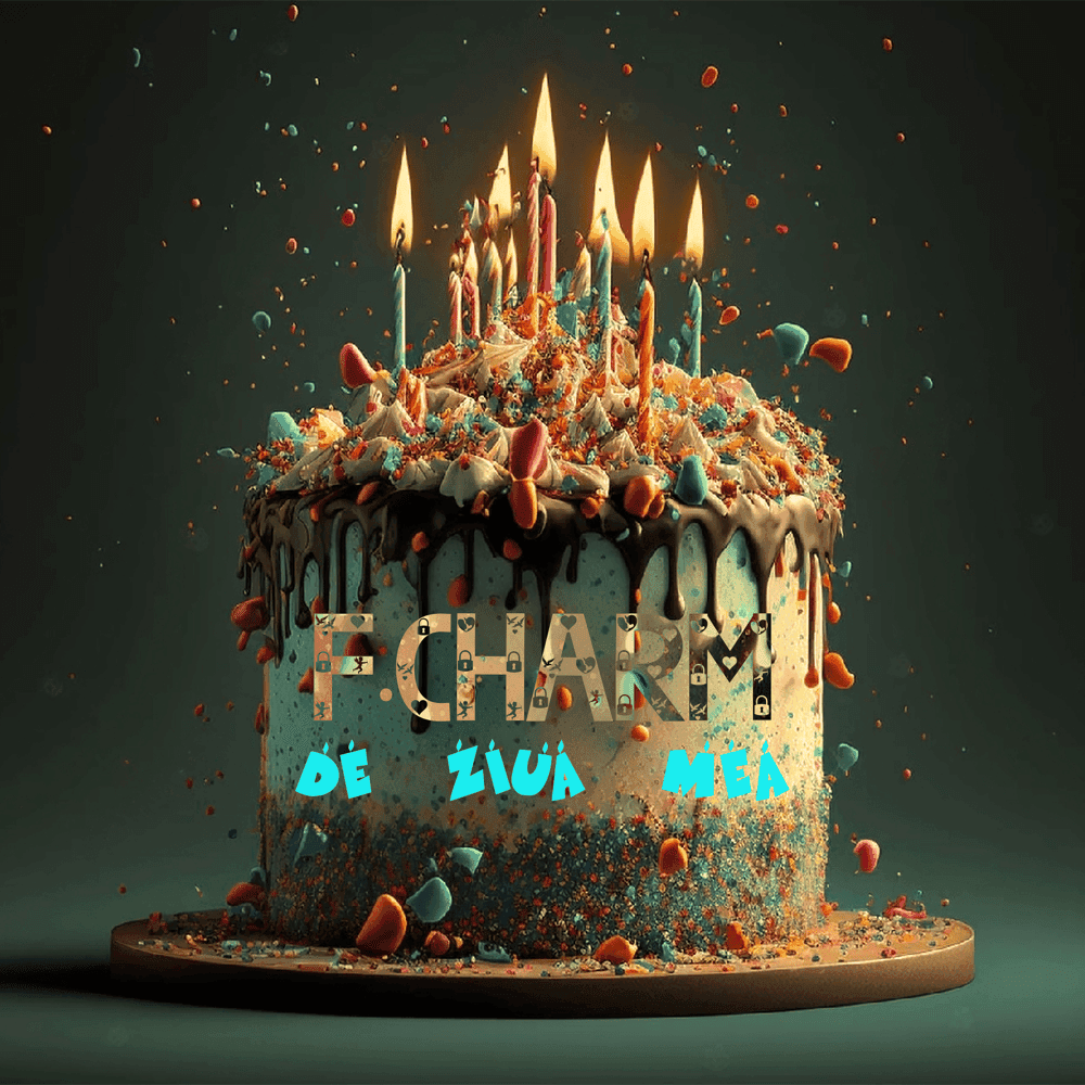 Album cover art for "De ziua mea" by F.Charm