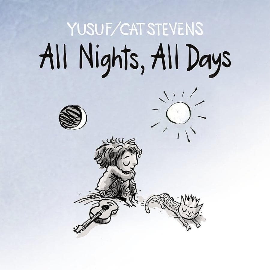 Album cover art for "All Nights, All Days" by Cat Stevens