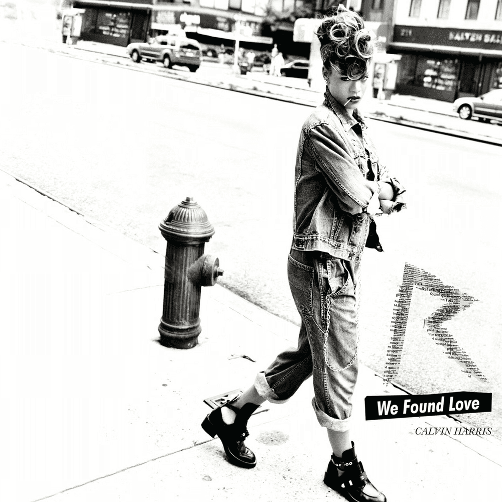 Album cover art for "We Found Love" by Calvin Harris
