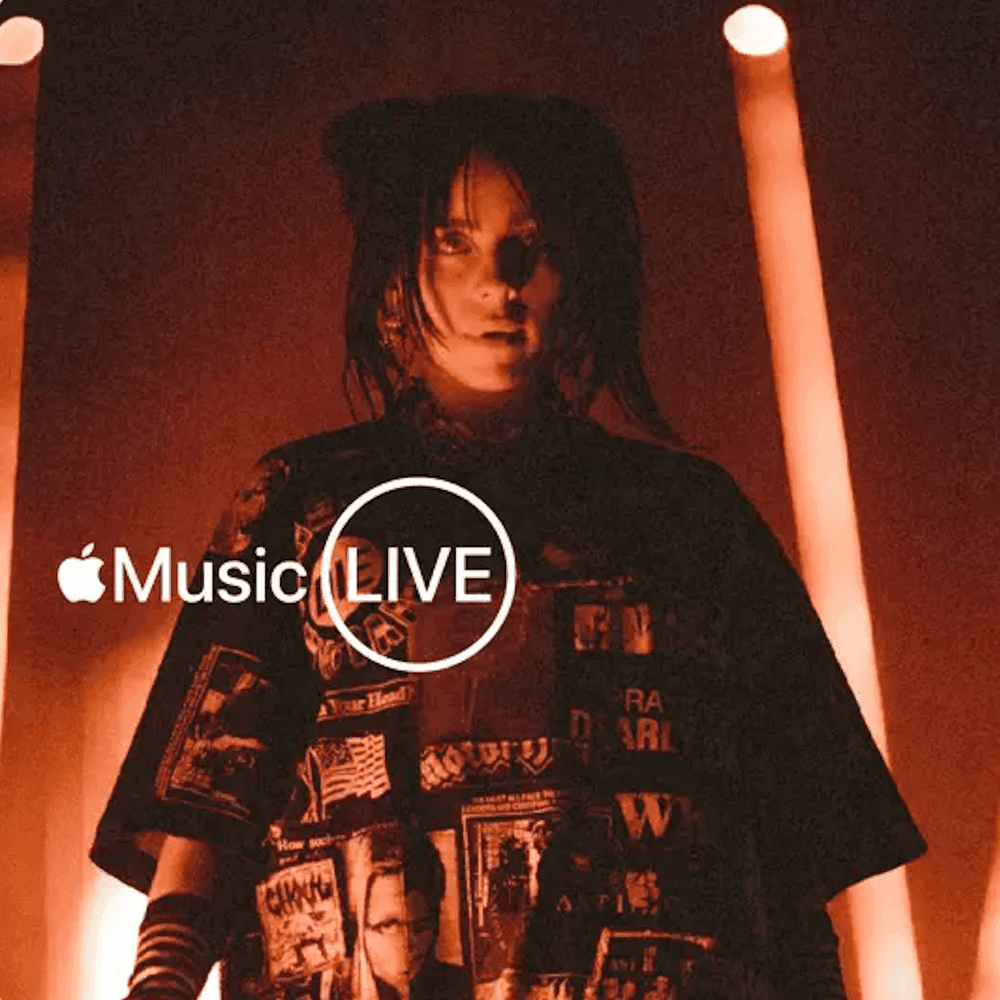 Album cover art for "bury a friend (Apple Music Live)" by Billie Eilish