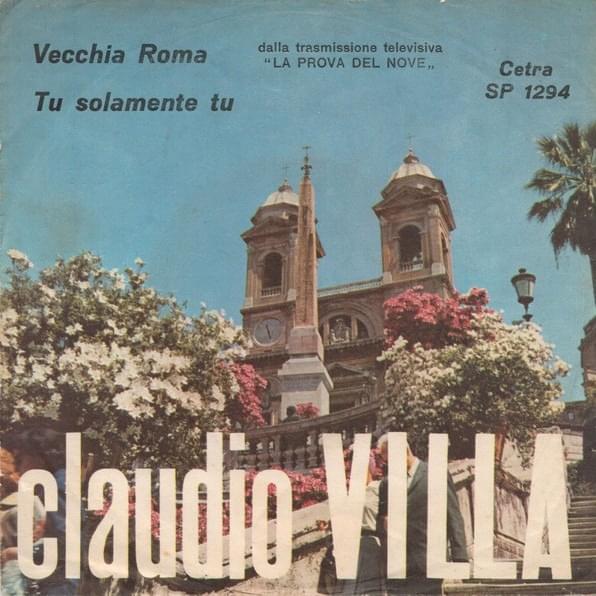 Vecchia Roma / Tu, solamente tu