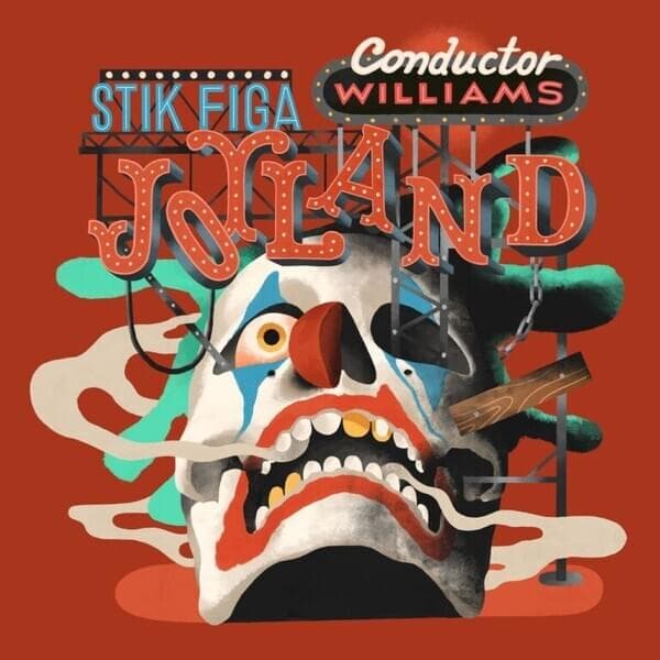 Album cover art for "Bumper Cars" by Stik Figa