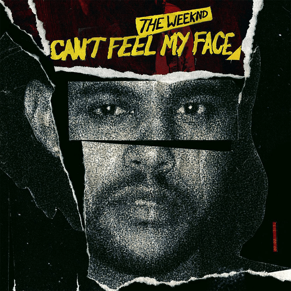 Album cover art for "Can’t Feel My Face" by The Weeknd