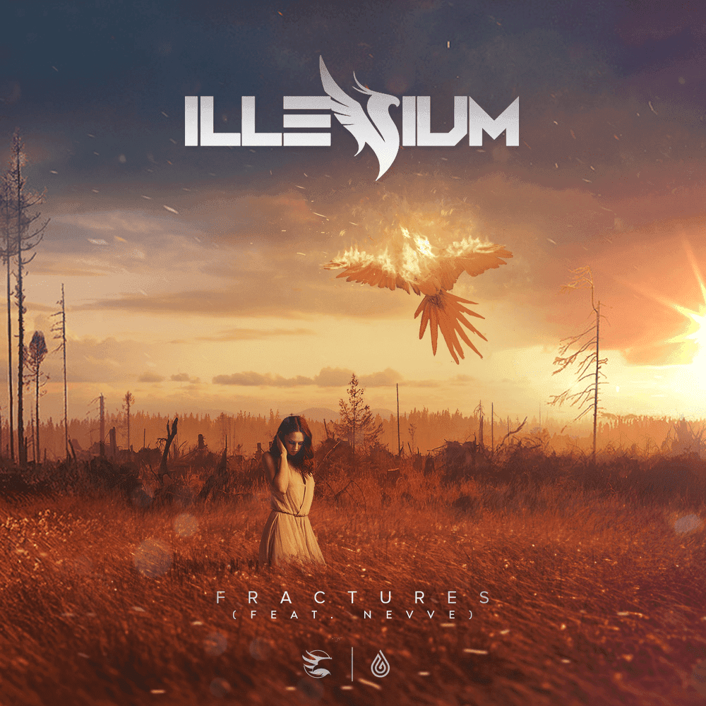 Album cover art for "Fractures" by ILLENIUM & Nevve