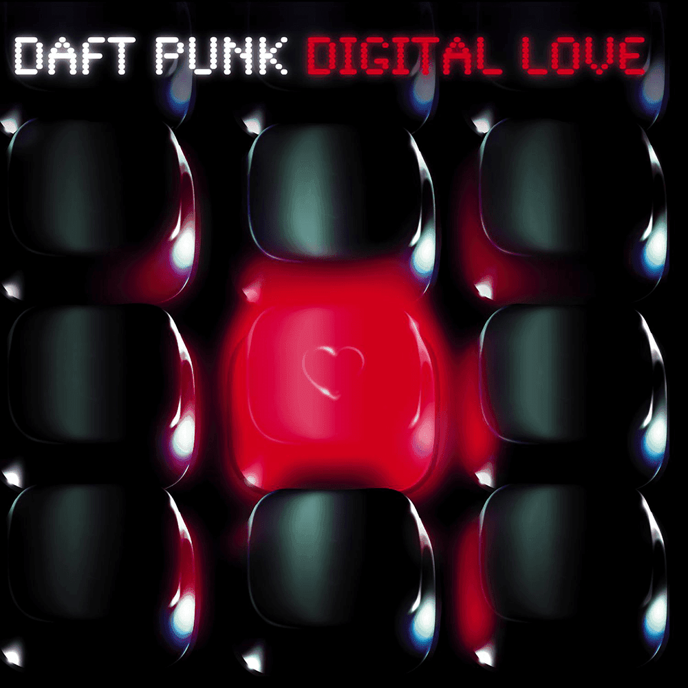 Album cover art for "Digital Love" by Daft Punk