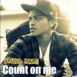 Album cover art for "Count on Me" by Bruno Mars