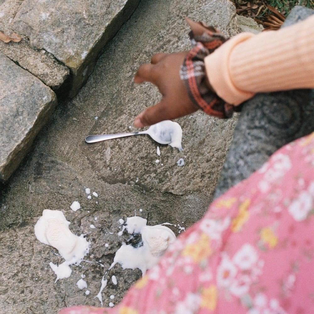 Album cover art for "​girlfriend" by hemlocke springs