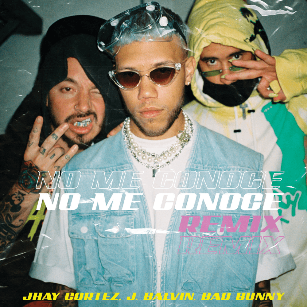 Album cover art for "No Me Conoce (Remix)" by J Balvin