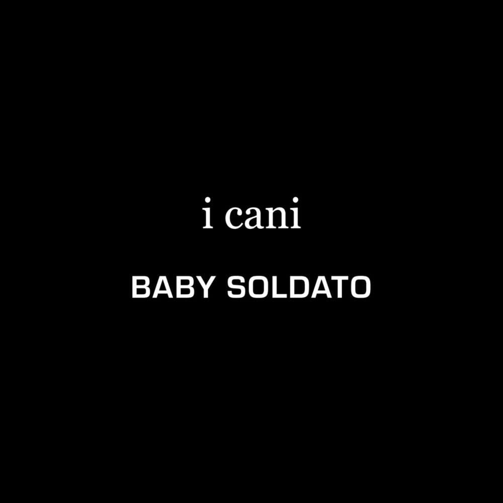 Album cover art for "Baby soldato" by i cani