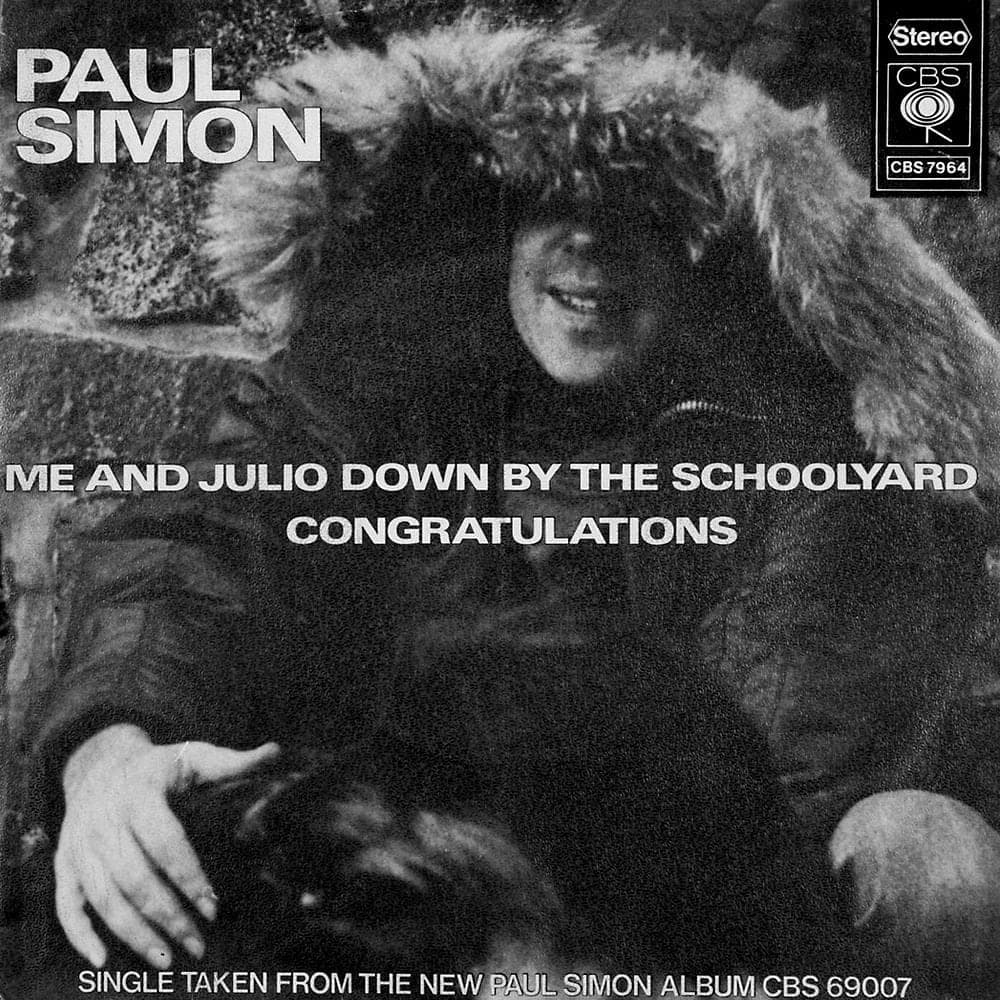 Album cover art for "Me and Julio Down by the Schoolyard" by Paul Simon