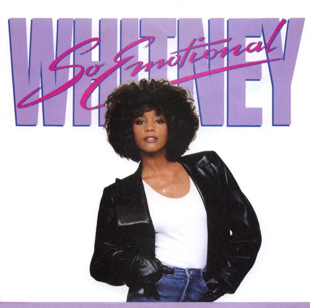 Album cover art for "So Emotional" by Whitney Houston