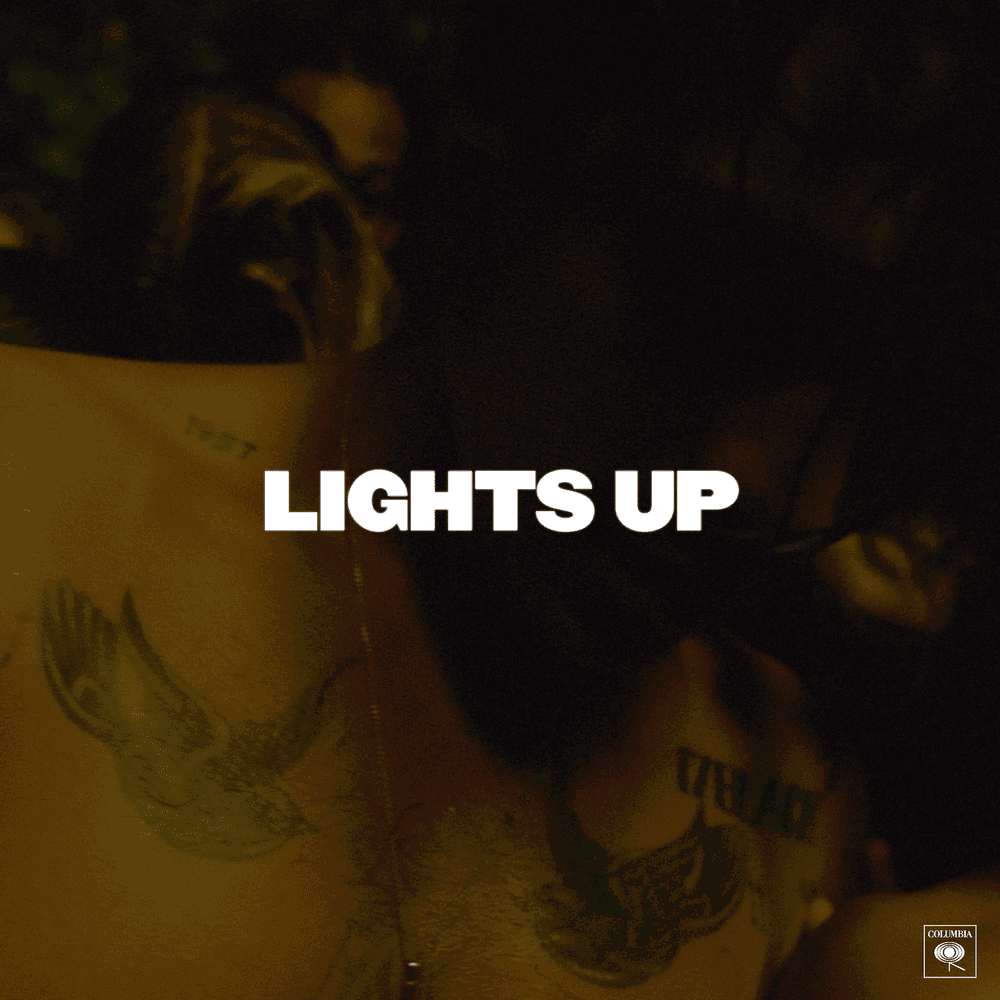 Album cover art for "Lights Up" by Harry Styles