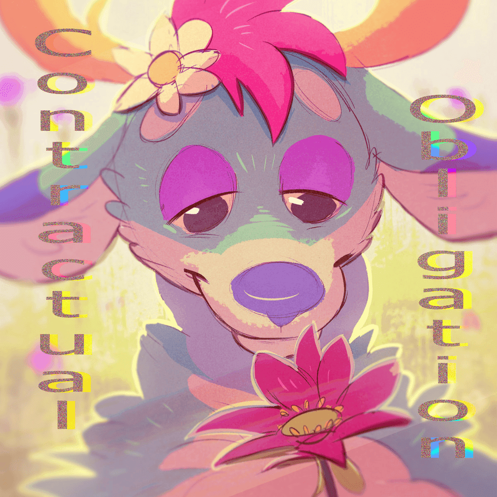 Album cover art for "Contractual Obligation" by ​r u s s e l b u c k