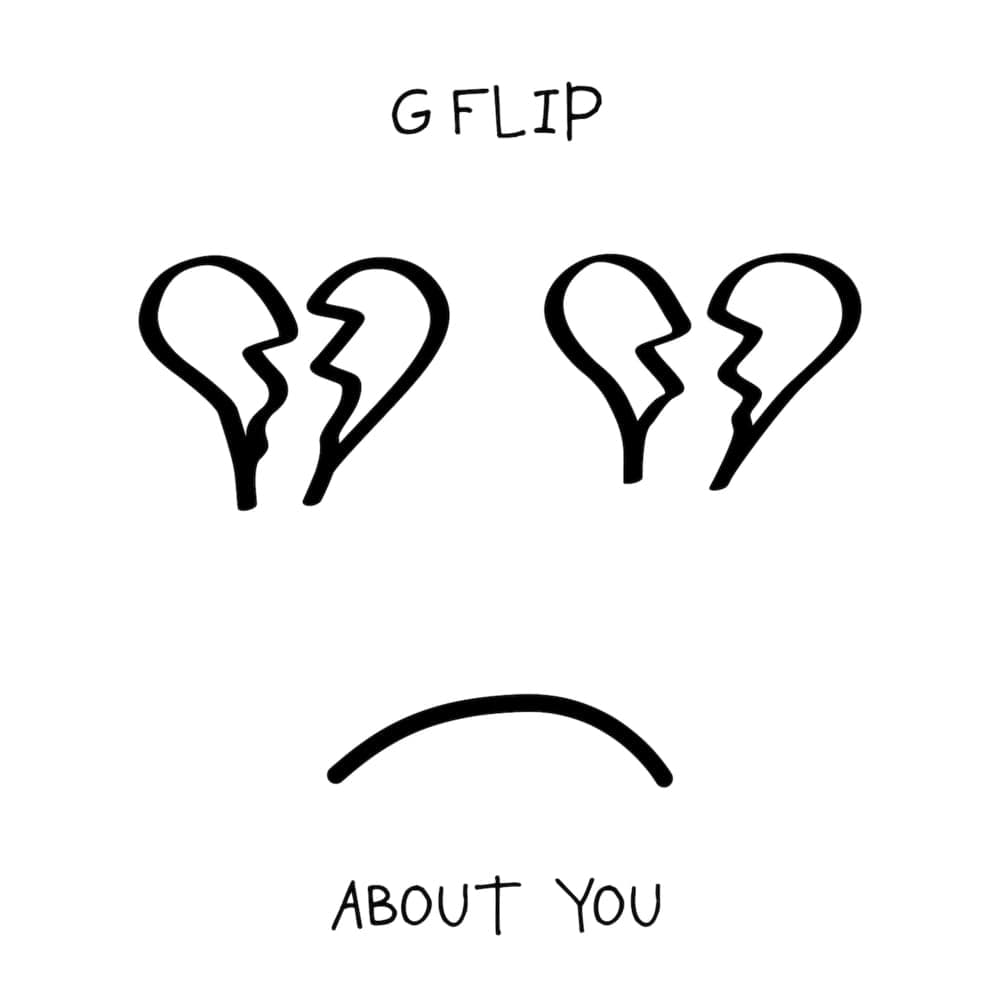 Album cover art for "About You" by G Flip
