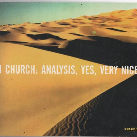 Analysis, Yes, Very Nice