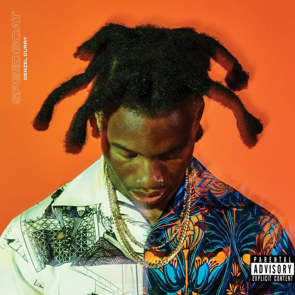 Album cover art for "SPEEDBOAT" by Denzel Curry