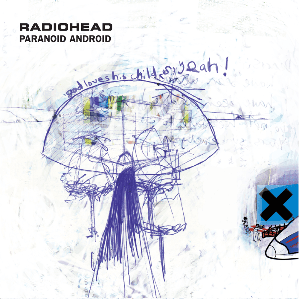 Album cover art for "Paranoid Android" by Radiohead