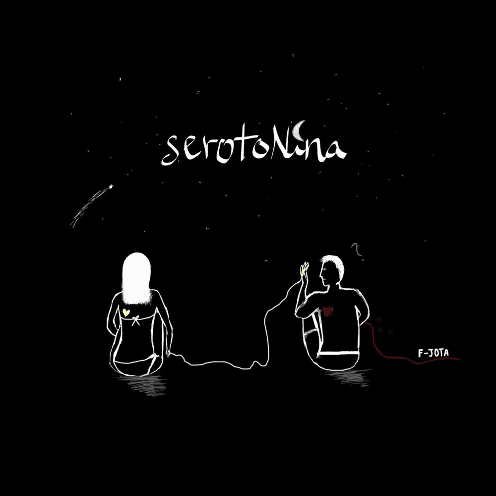 Album cover art for "serotoNina" by F-JOTA