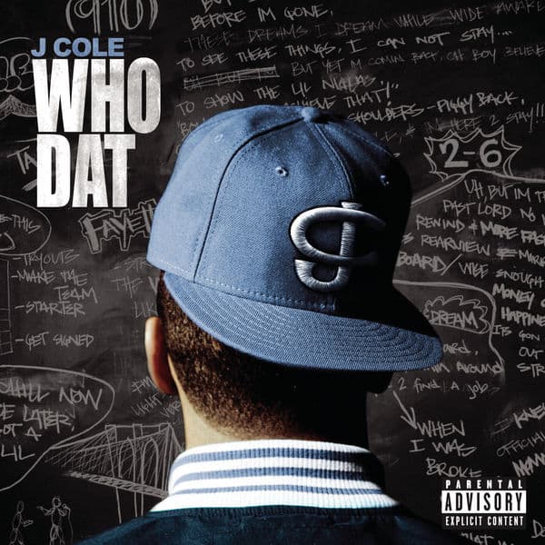Album cover art for "Who Dat" by J. Cole