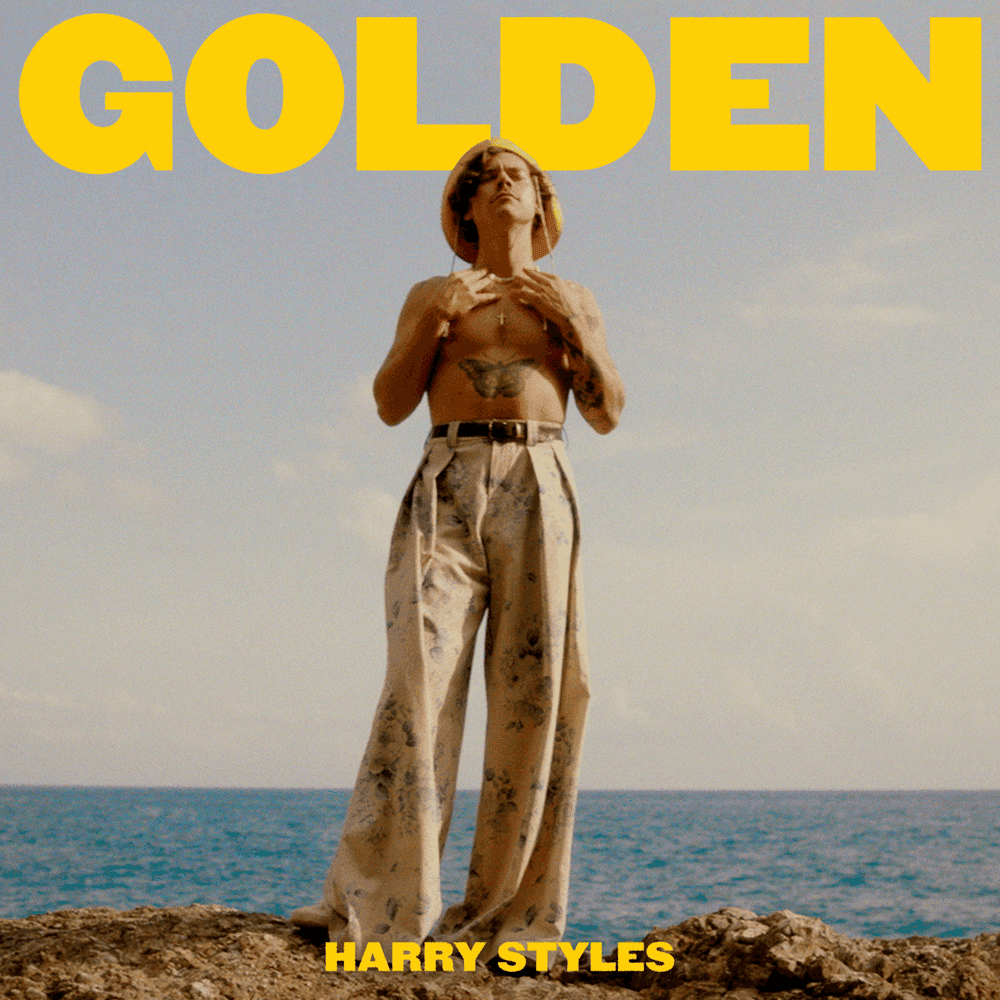 Album cover art for "Golden" by Harry Styles