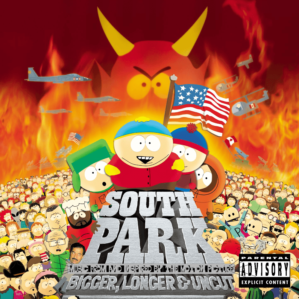 Album cover art for "Mountain Town" by South Park