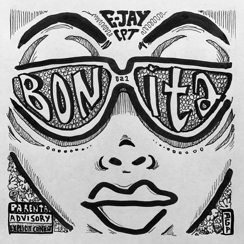 Album cover art for "Bonita" by E-JayCPT