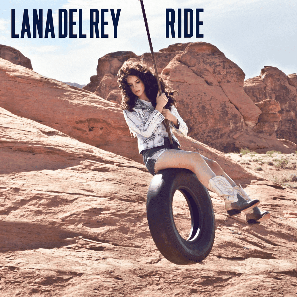 Album cover art for "Ride" by Lana Del Rey