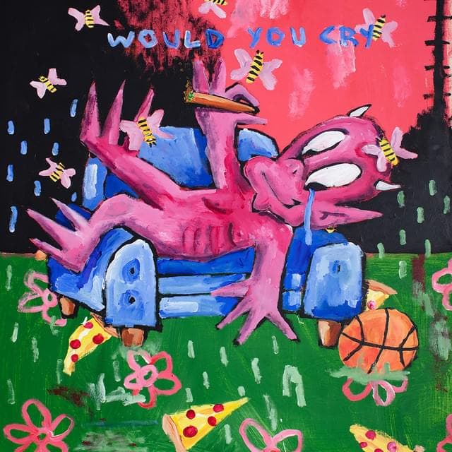 Album cover art for "Would You Cry?" by P-Flow