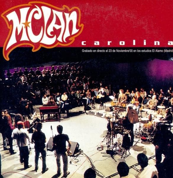 Album cover art for "Carolina (Sin Enchufe)" by M Clan (rock band)