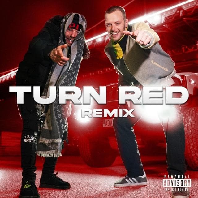 Album cover art for "Turn Red (Remix) - Carl Deman" by M Dot R & Carl Deman