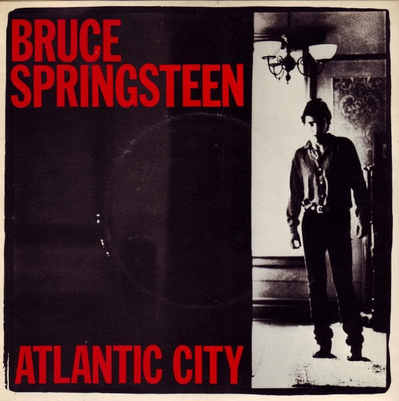 Album cover art for "Atlantic City" by Bruce Springsteen