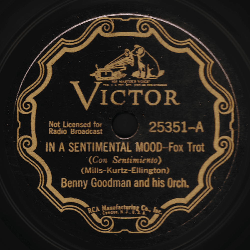  In a Sentimental Mood / These Foolish Things Remind Me of You 