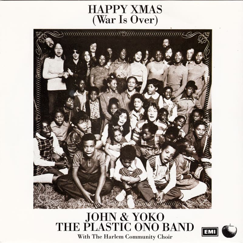 Album cover art for "Happy Xmas (War Is Over)" by John Lennon