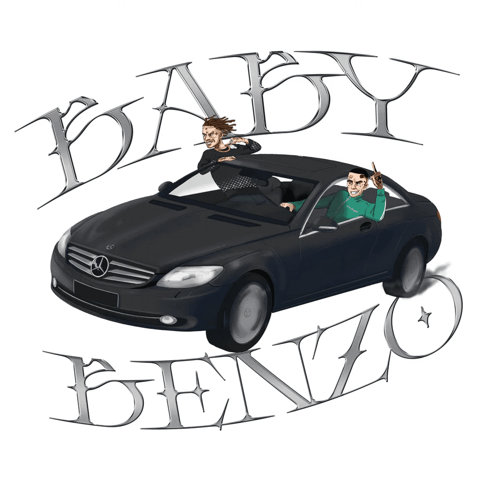 Album cover art for "Baby a Benzo" by P T K