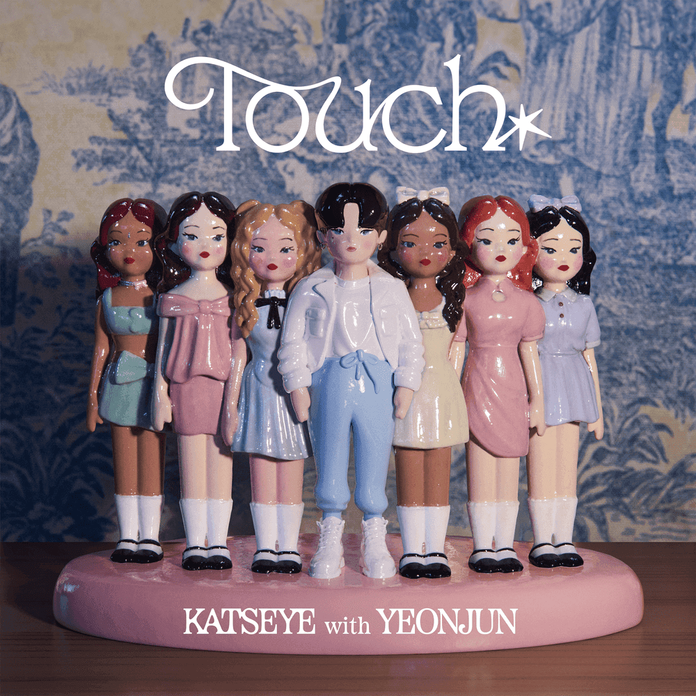 Album cover art for "Touch" by KATSEYE