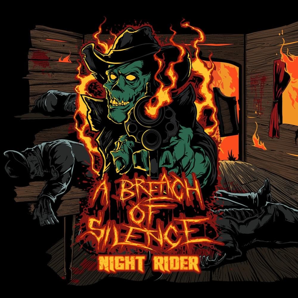 Album cover art for "Night Rider" by A Breach of Silence