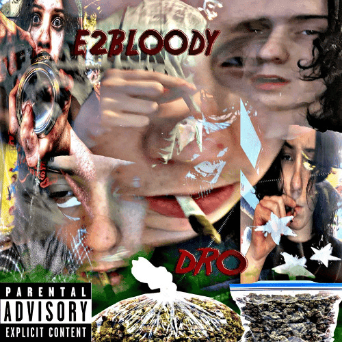 Album cover art for "dR0" by ​​e_2bloody