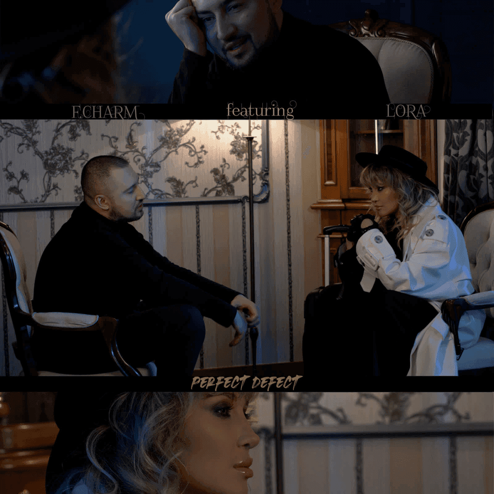 Album cover art for "Perfect defect" by F.Charm & LORA